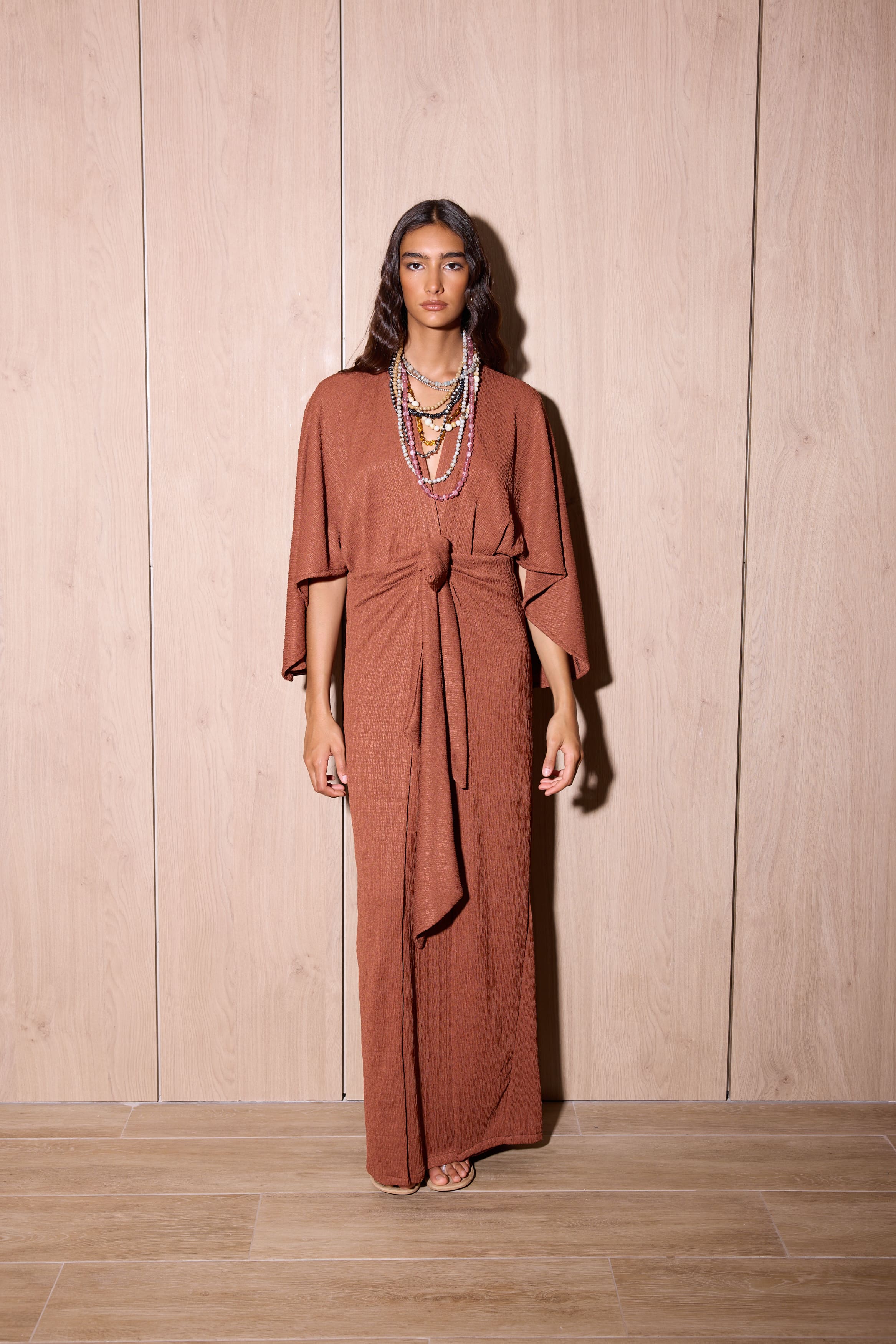 VESTIDO GARZA LONG